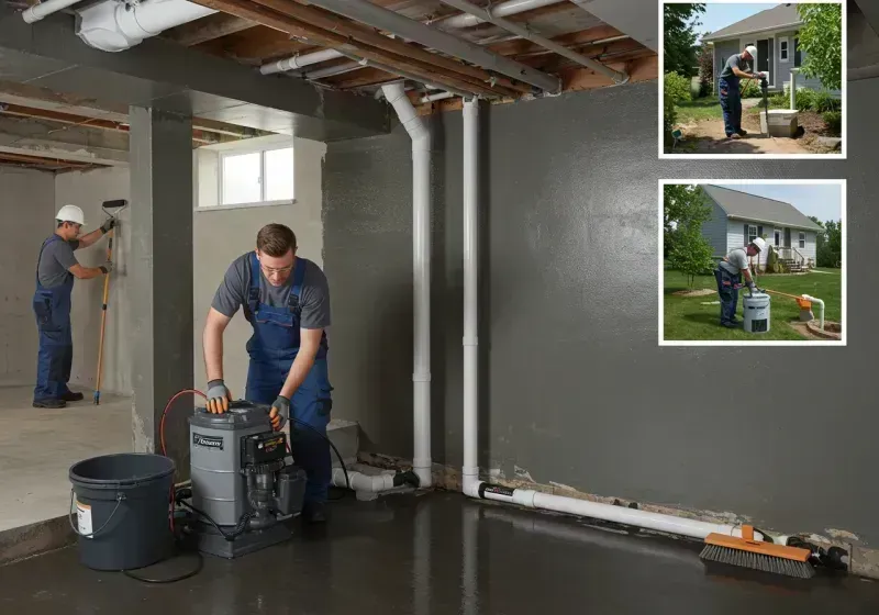 Basement Waterproofing and Flood Prevention process in Clarendon, AR